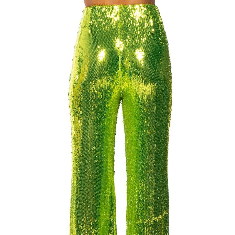 Callie Sparkling Lime Sequin Green Red Or Gold Pa… - image 2